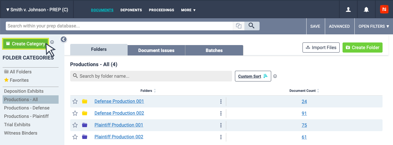 High Fidelity Wireframes