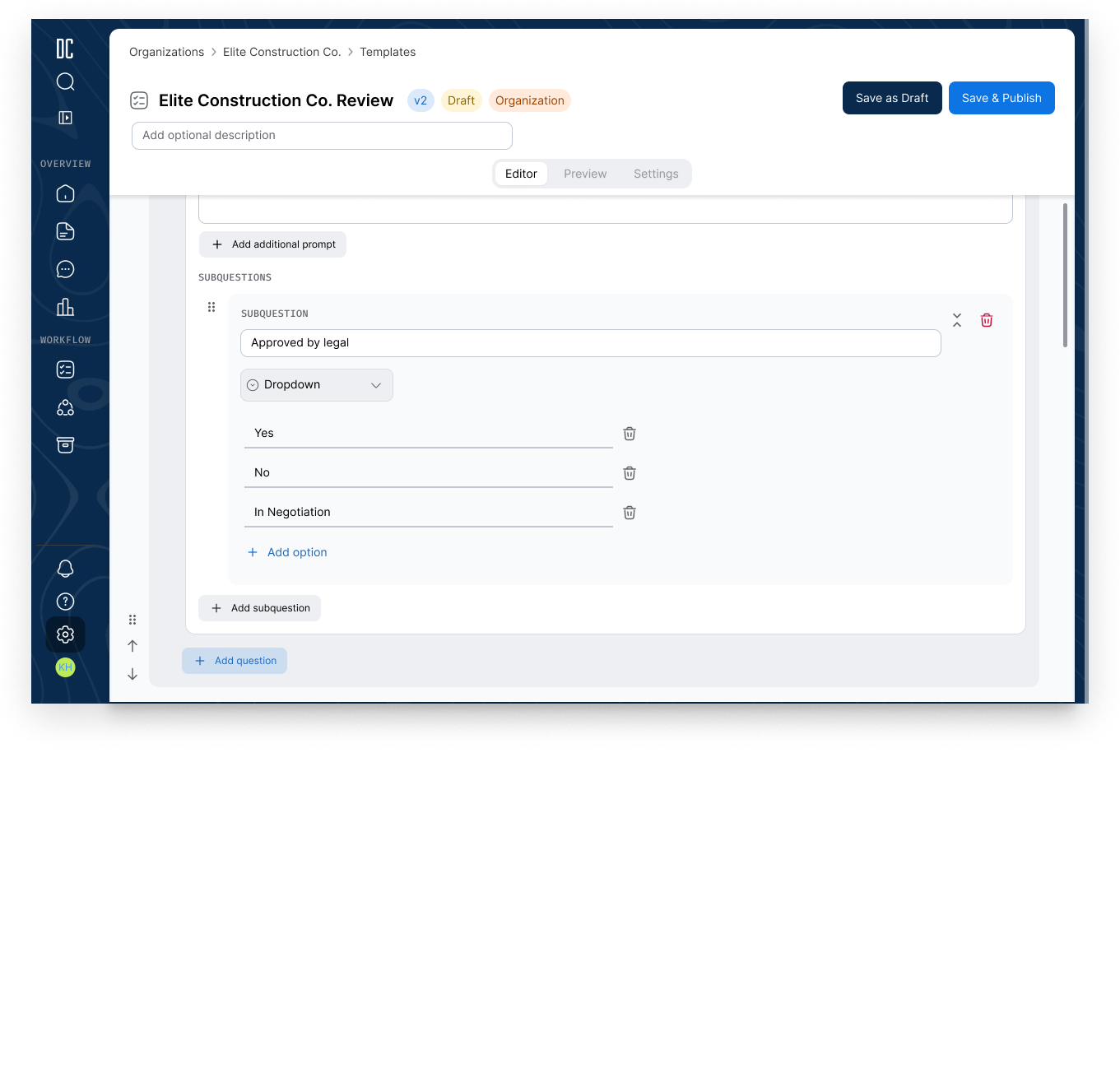 Enhanced Question Types